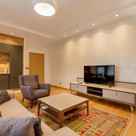 Athos Square Apartments 波德戈里察 外观 照片