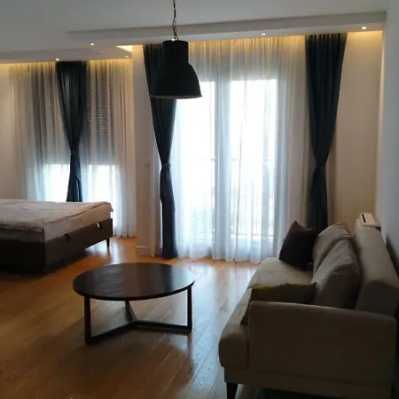 Athos Square Apartments 波德戈里察 客房 照片