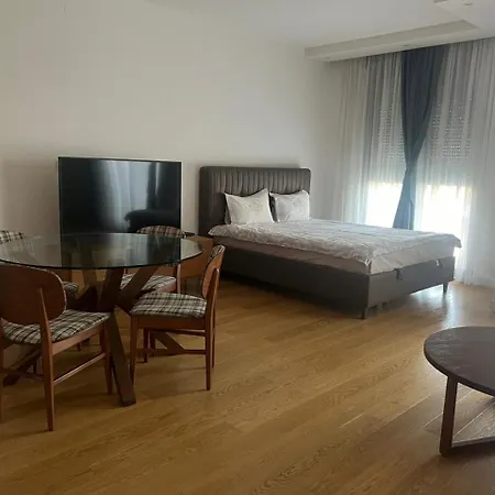 Athos Square Apartments 波德戈里察 客房 照片